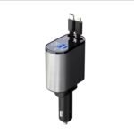 4-in-1 Rotatable Fast Car Charger with LED Voltage Display - Image 7