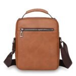 Men's Leather Crossbody Bag - Image 11