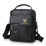 Men's Leather Crossbody Bag - Image 8