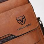Men's Leather Crossbody Bag - Image 5