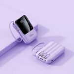 Portable Fast Charging Power Bank with Built-in Cables & LED Display - Image 5
