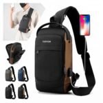 Anti-Theft USB Charging Sling Chest Bag - Image 5